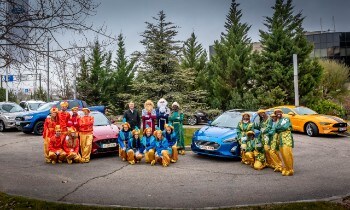 Ford acerca a Los Reyes Magos a la Fundación Bobath